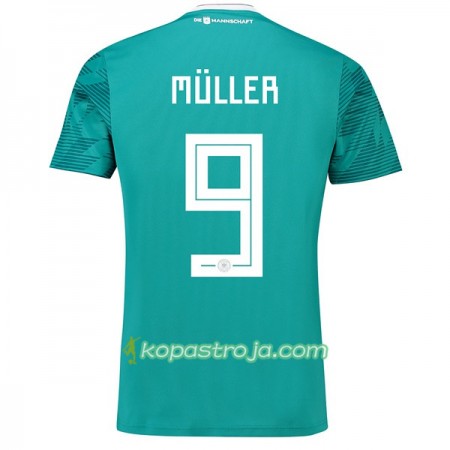 Billiga Fotbollströjor Tyskland MUller 9 VM 2018 Borta tröja